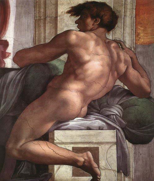 Michelangelo Buonarroti Ignudo